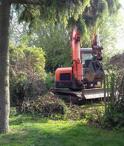 Travaux de terrassement sur Valenciennes